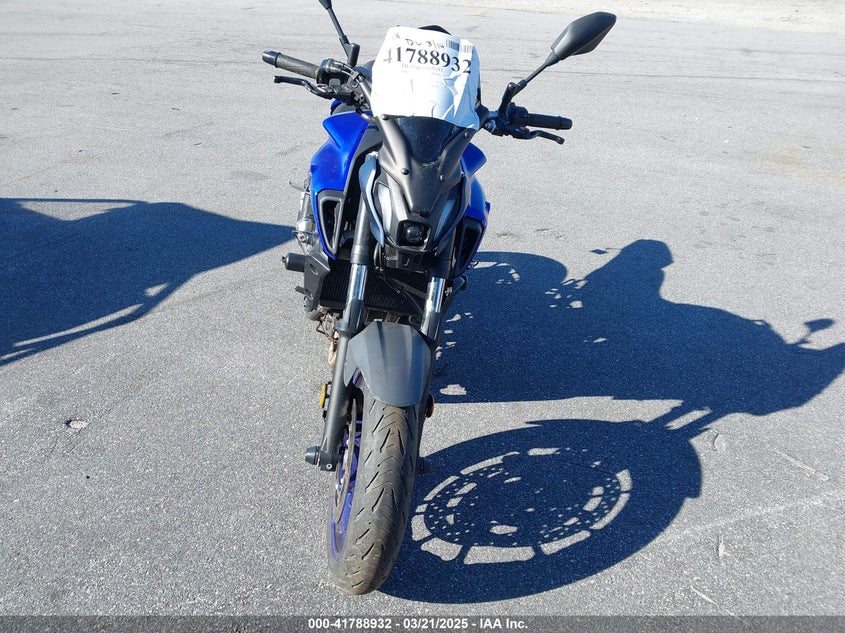 2022 YAMAHA MT07(VIN: JYARM32E9NA005653
