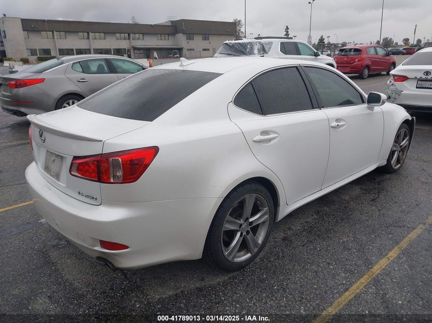 2011 LEXUS IS 250 VIN: JTHBF5C25B5149218