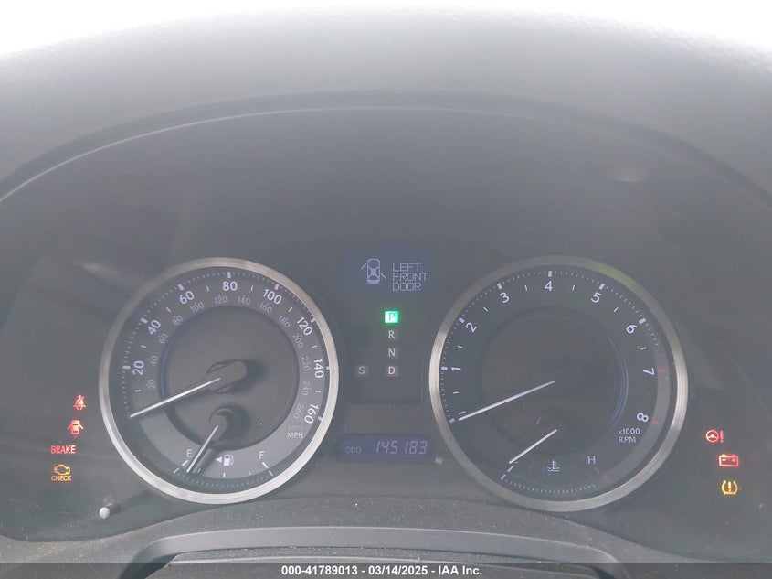 2011 LEXUS IS 250 VIN: JTHBF5C25B5149218