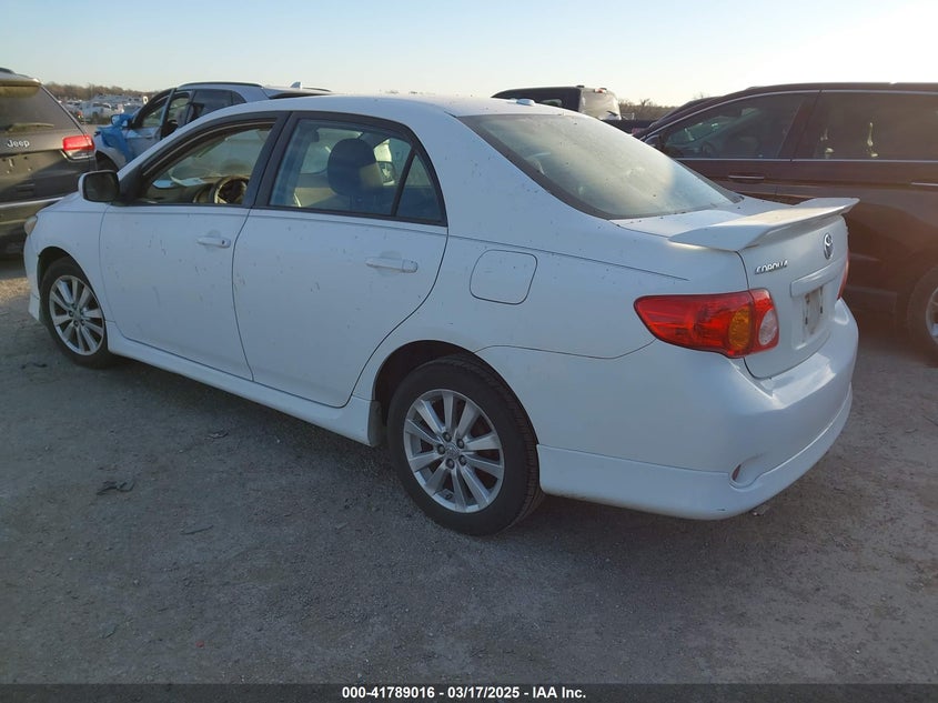 2009 TOYOTA COROLLA VIN: 2T1BU40E59C144923