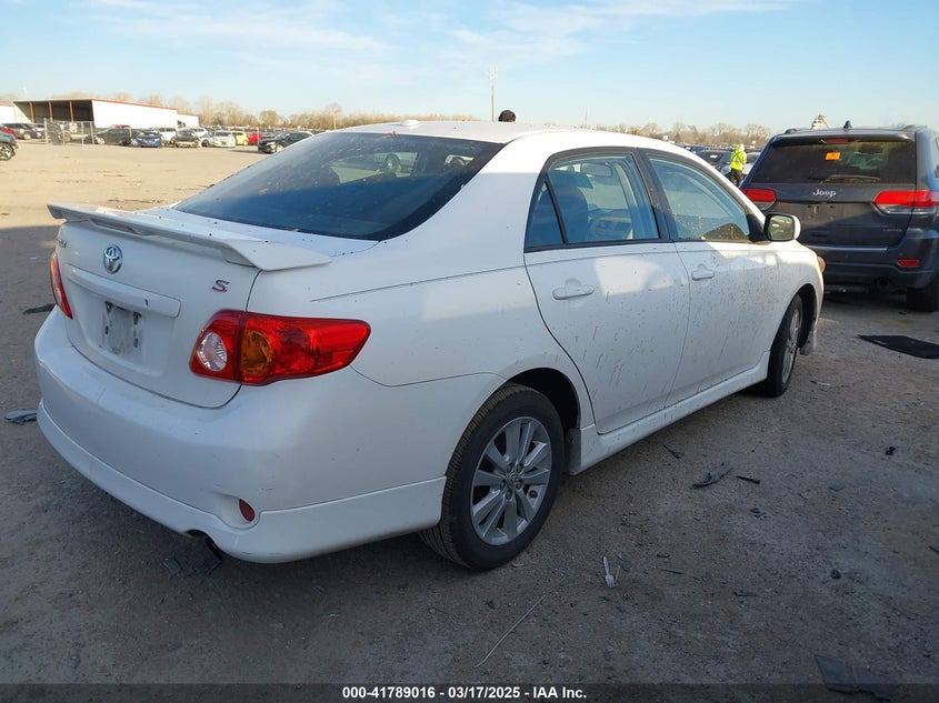 2009 TOYOTA COROLLA VIN: 2T1BU40E59C144923