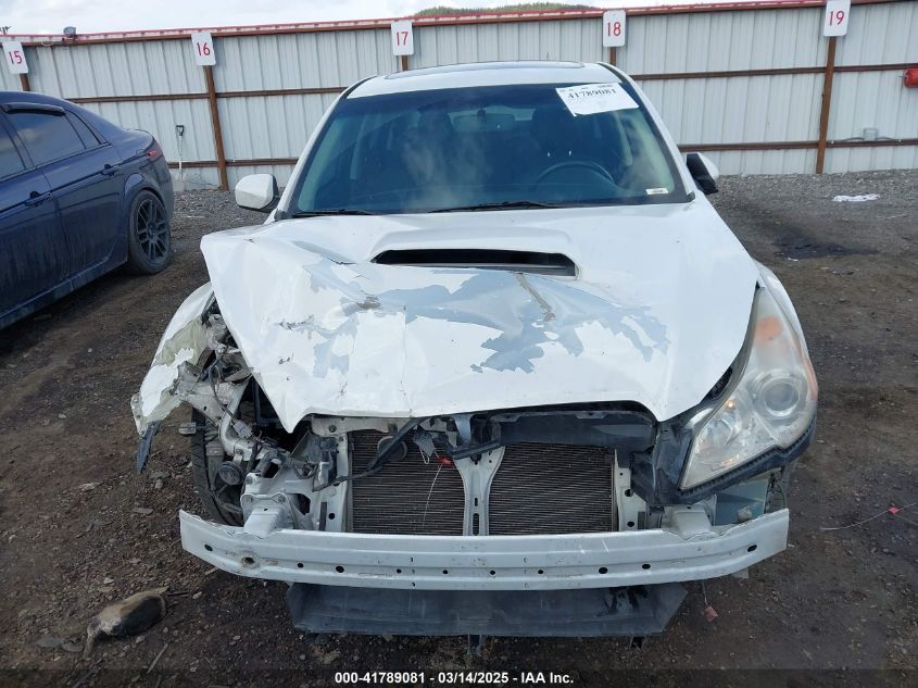 2012 Subaru Legacy 2.5Gt Limited VIN: 4S3BMFL67C1021037 Lot: 41789081