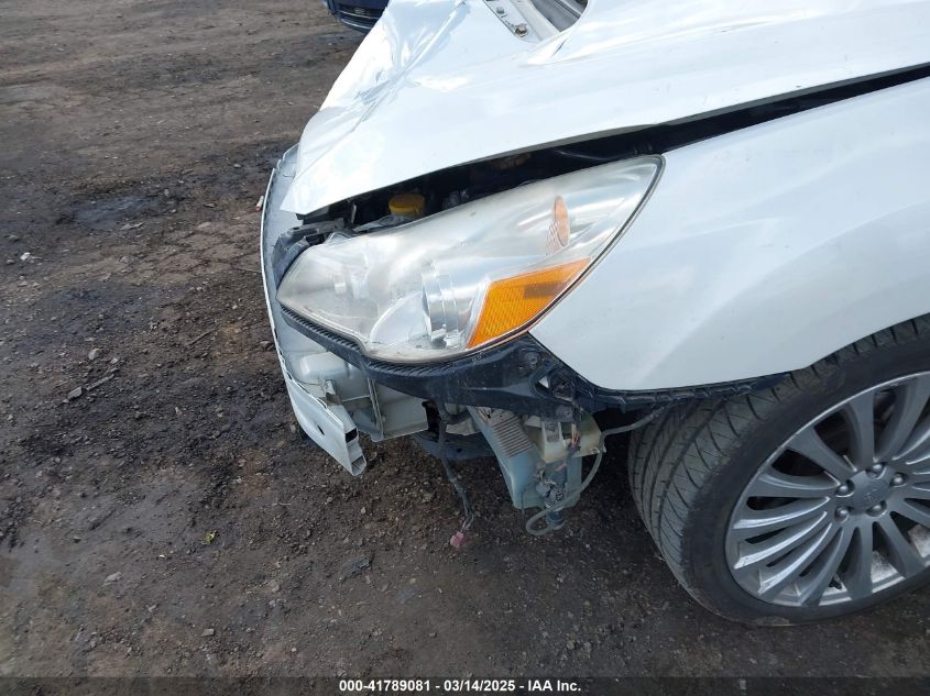 2012 Subaru Legacy 2.5Gt Limited VIN: 4S3BMFL67C1021037 Lot: 41789081