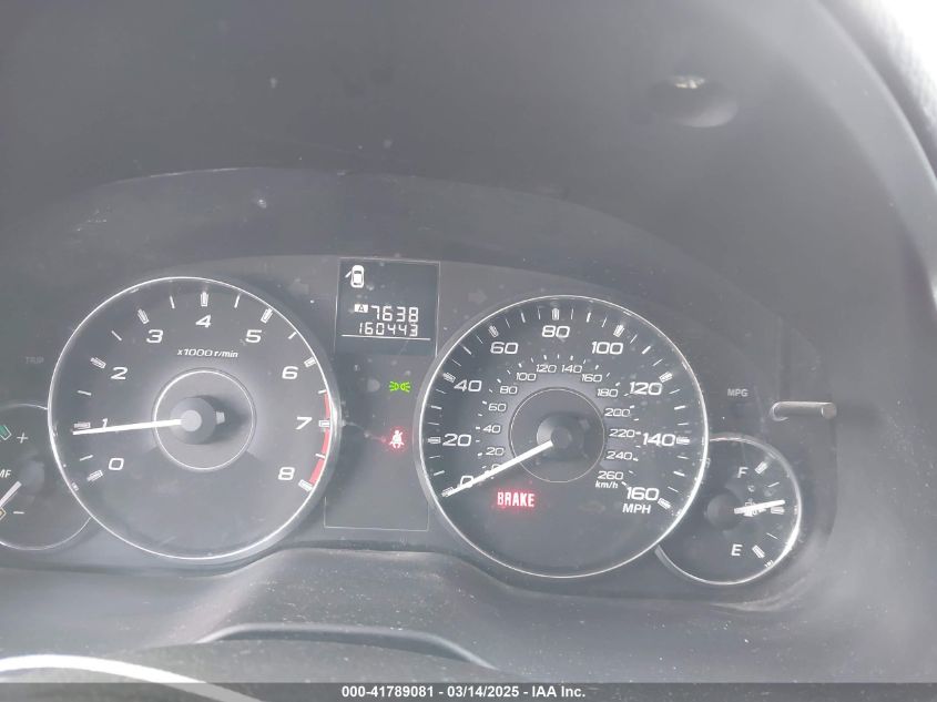 2012 Subaru Legacy 2.5Gt Limited VIN: 4S3BMFL67C1021037 Lot: 41789081