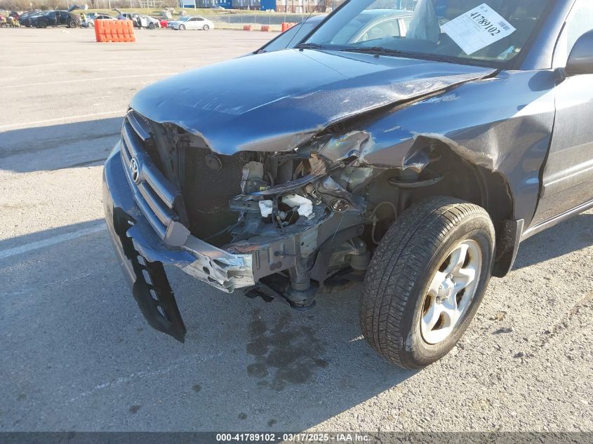 2006 Toyota Highlander VIN: JTEGD21A860151467 Lot: 41789102