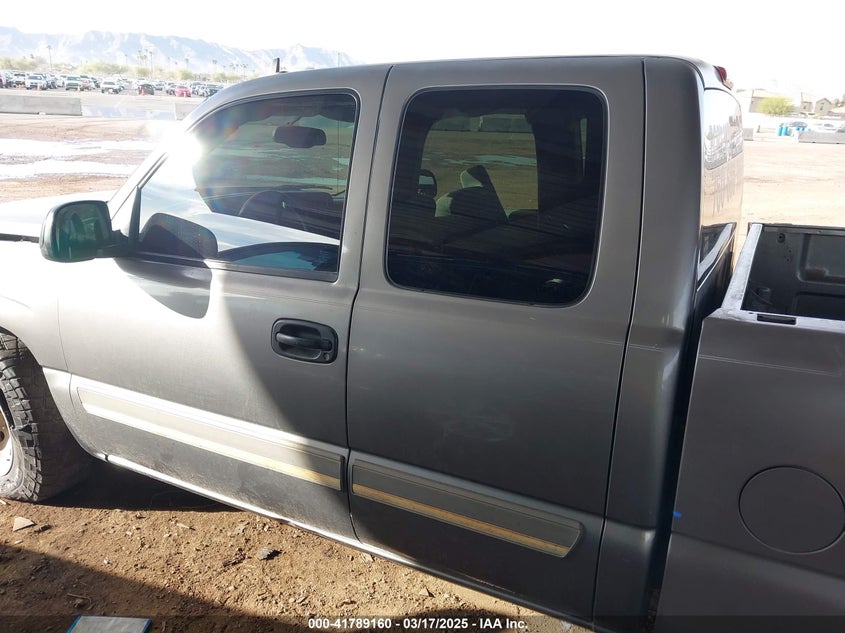 2007 CHEVROLET SILVERADO 1500 CLASSIC VIN: 1GCEC19T37Z106304