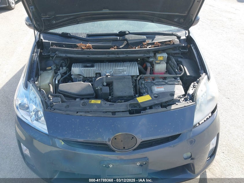 2011 TOYOTA PRIUS VIN: JTDKN3DU5B0286200