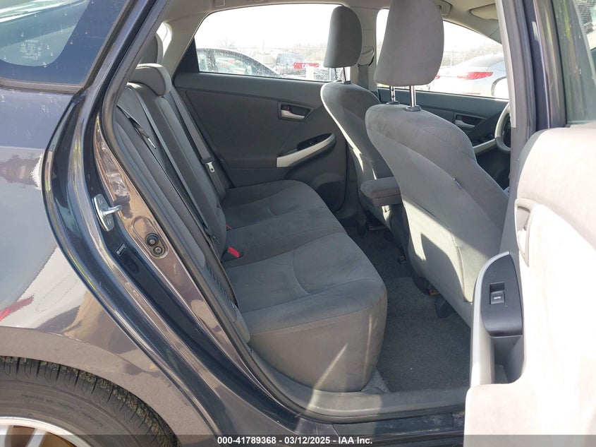 2011 TOYOTA PRIUS VIN: JTDKN3DU5B0286200
