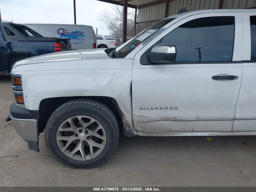 2014 Chevrolet Silverado 1500 Work Truck 2Wt VIN: 3GCUKPEC4EG267779 Lot: 43402978