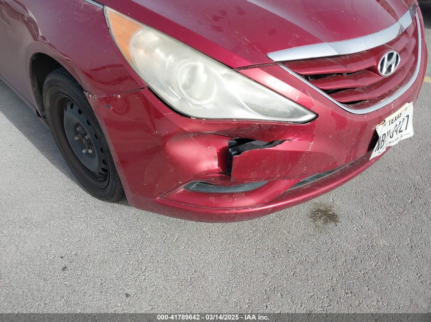 2012 HYUNDAI SONATA VIN: 5NPEB4AC5CH457975