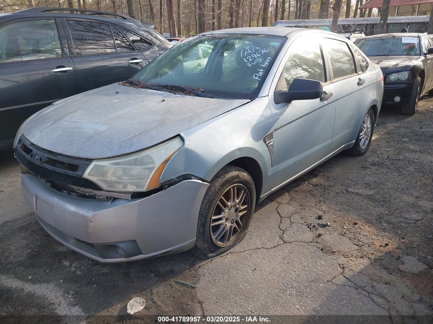 2008 FORD FOCUS VIN: 1FAHP35N58W129676
