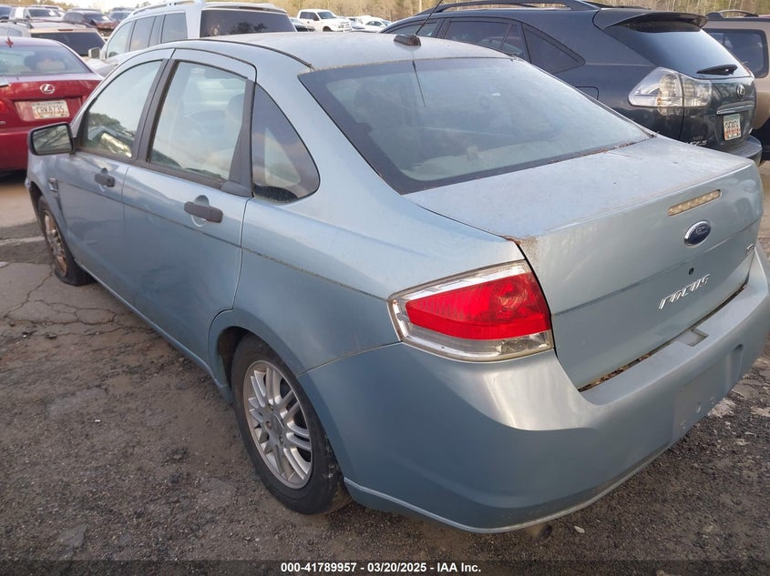 2008 FORD FOCUS VIN: 1FAHP35N58W129676