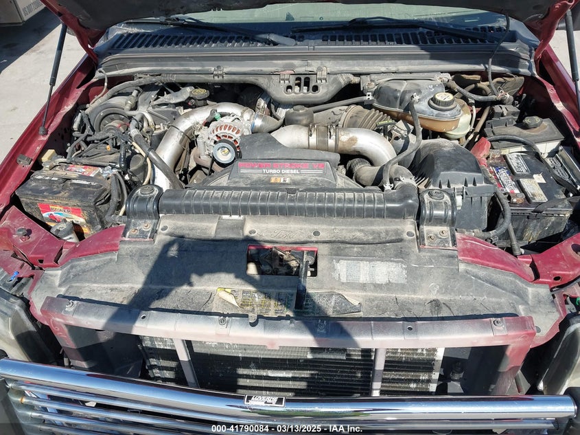 2003 Ford F-250 Lariat/Xl/Xlt VIN: 1FTNW21P23EB63140 Lot: 41790084