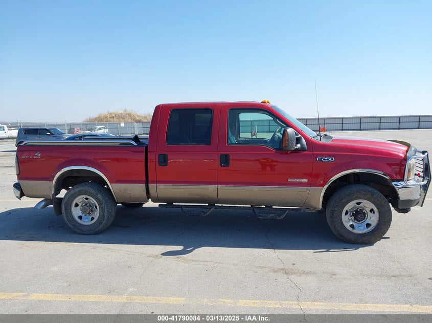 2003 Ford F-250 Lariat/Xl/Xlt VIN: 1FTNW21P23EB63140 Lot: 41790084