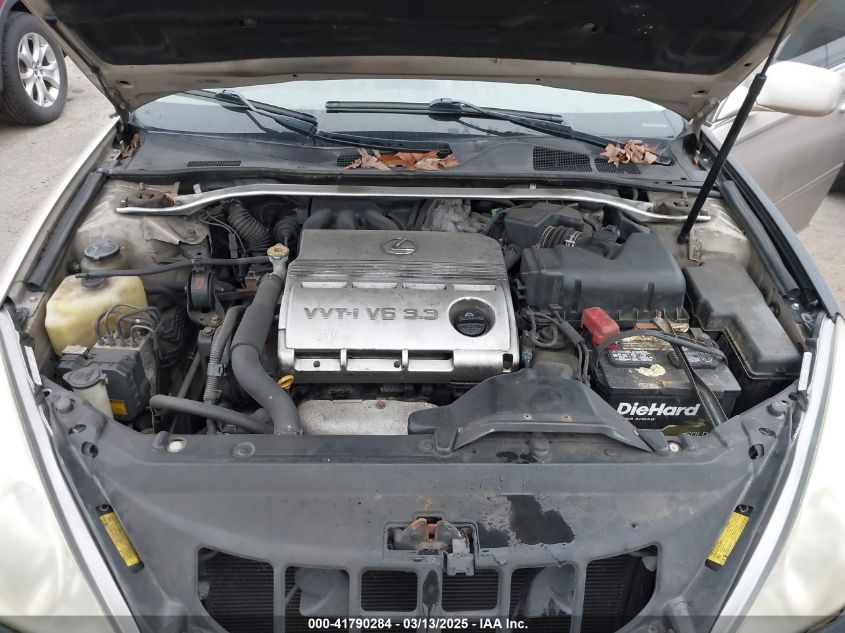 2005 Lexus Es 330 VIN: JTHBA30G555096804 Lot: 41790284