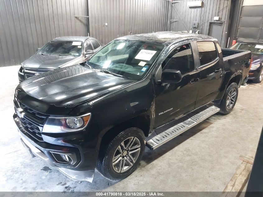 2022 Chevrolet Colorado 2Wd Short Box Lt VIN: 1GCGSCEN2N1222426 Lot: 41790818