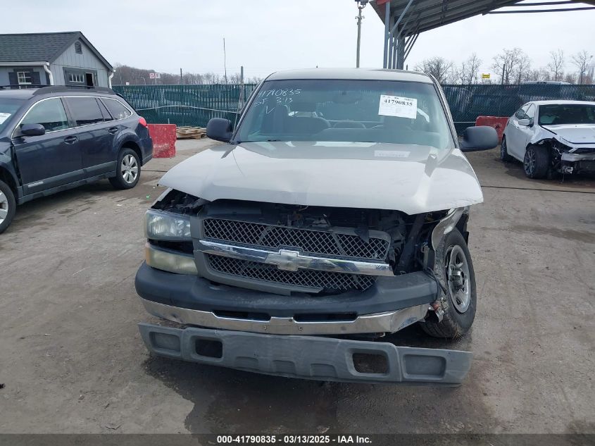 2003 Chevrolet Silverado 1500 Work Truck VIN: 1GCEC14X33Z346182 Lot: 41790835