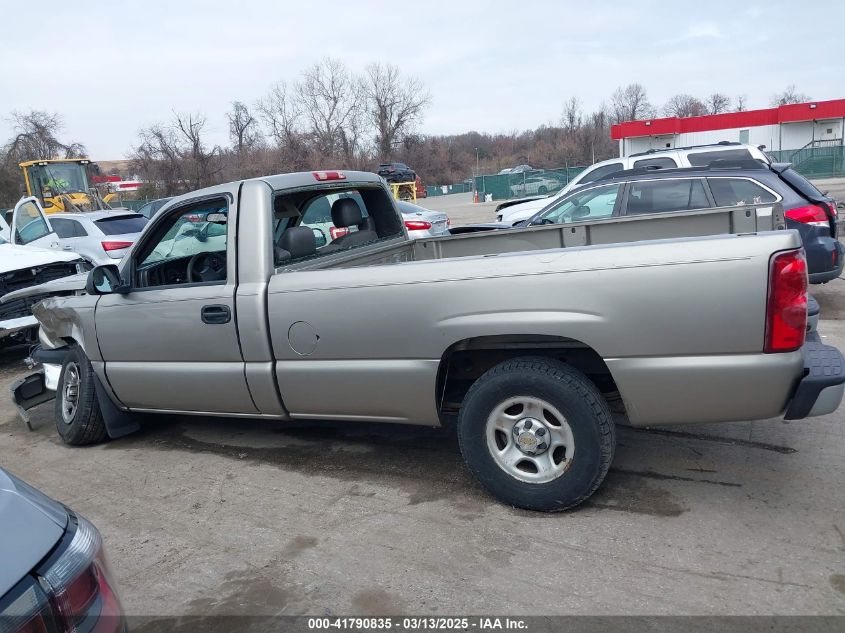 2003 Chevrolet Silverado 1500 Work Truck VIN: 1GCEC14X33Z346182 Lot: 41790835
