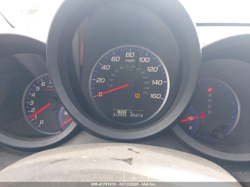 2009 Acura Rdx VIN: 5J8TB18229A000478 Lot: 41791010