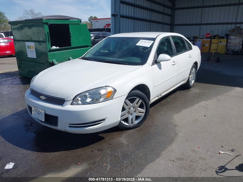 2012 CHEVROLET IMPALA VIN: 2G1WG5E35C1252107