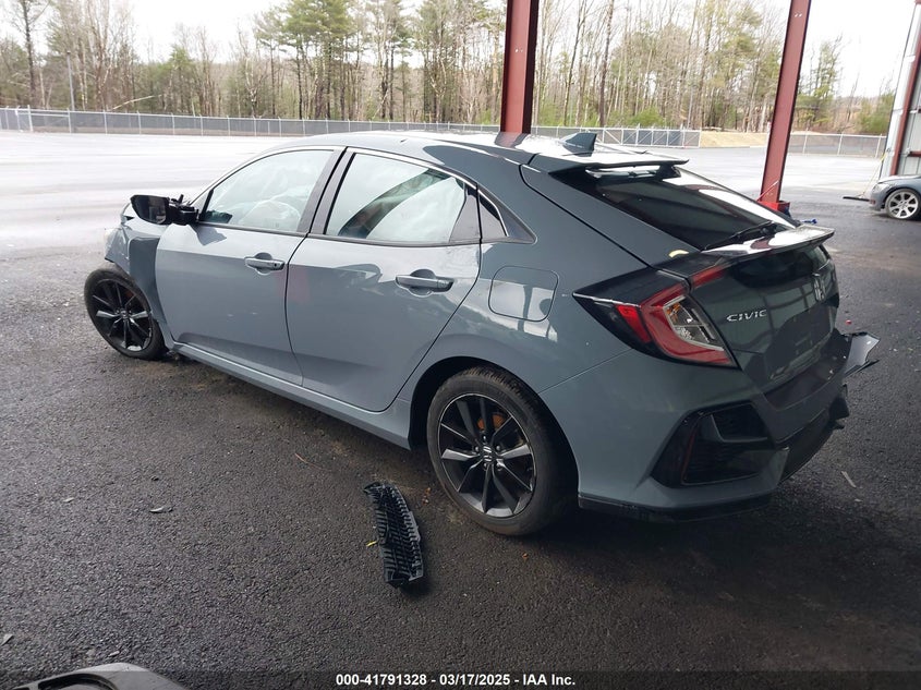 2021 HONDA CIVIC VIN: SHHFK7H67MU402884