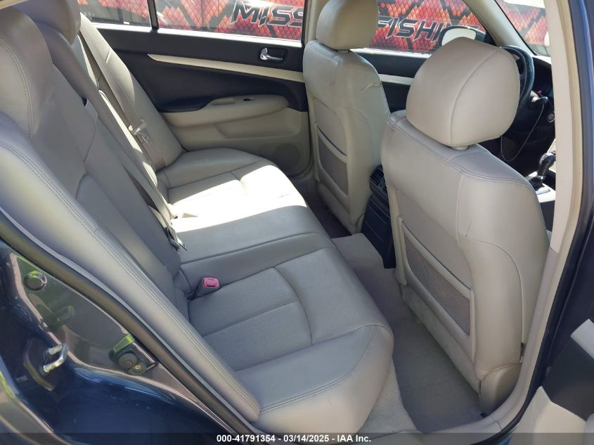 2008 Infiniti G35X VIN: JNKBV61F58M252345 Lot: 41791354