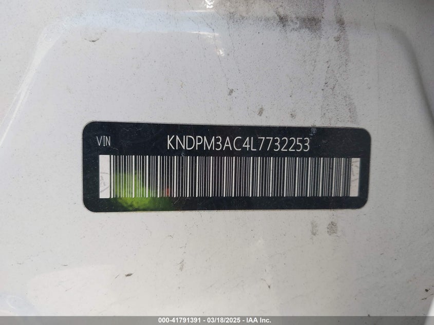 2020 KIA SPORTAGE LX - KNDPM3AC4L7732253