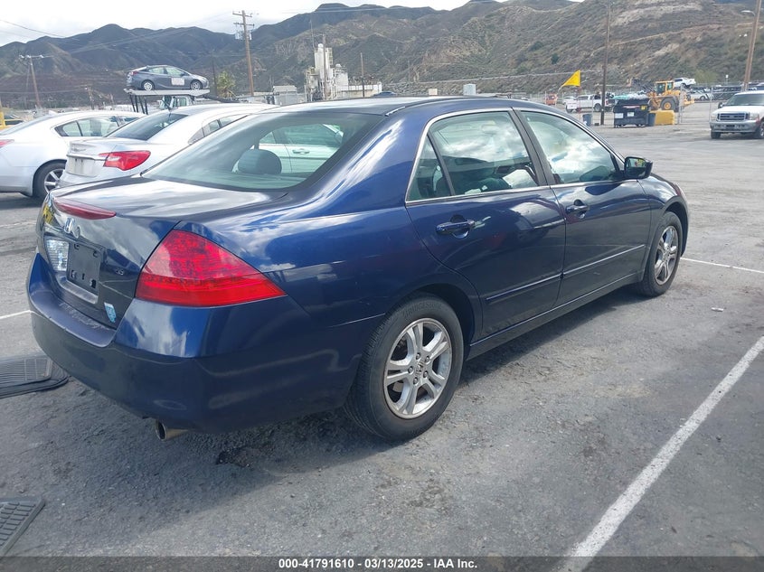 2006 HONDA ACCORD VIN: 1HGCM56396A173875