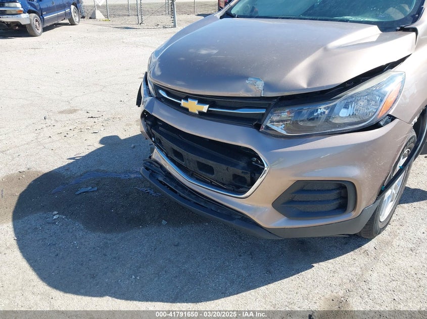 2018 CHEVROLET TRAX VIN: 3GNCJNSB7JL372999