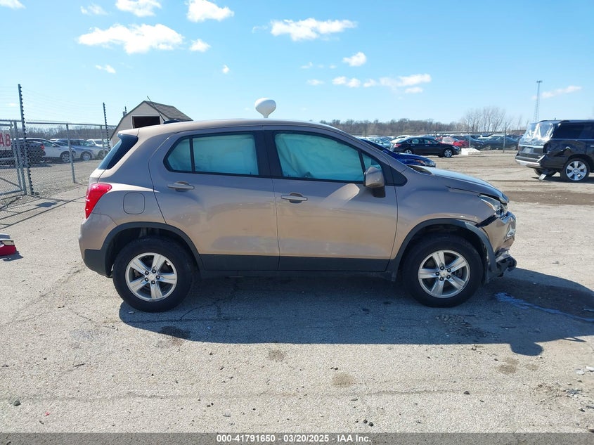 2018 CHEVROLET TRAX VIN: 3GNCJNSB7JL372999