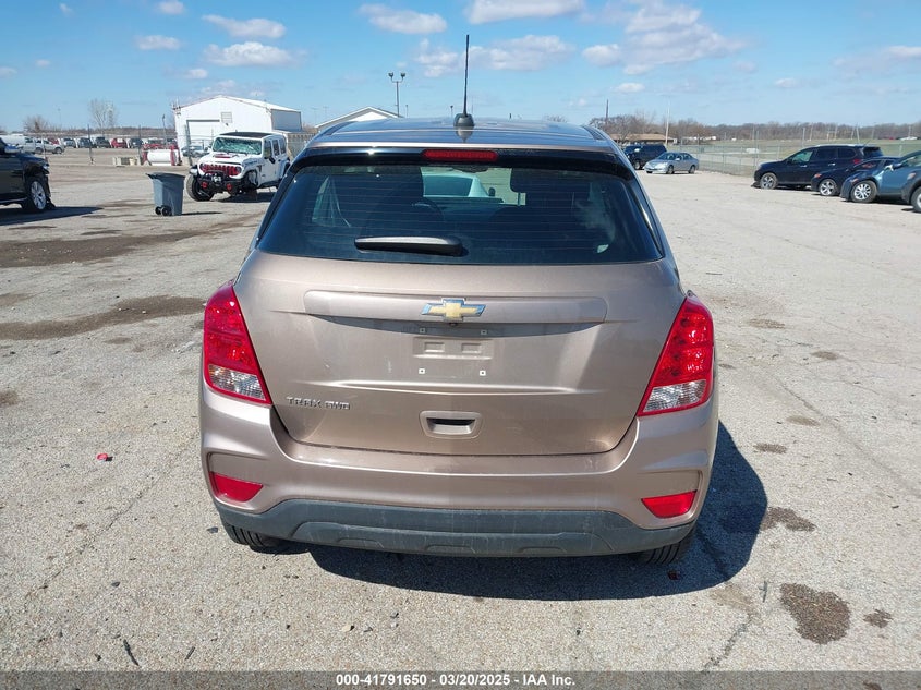 2018 CHEVROLET TRAX VIN: 3GNCJNSB7JL372999