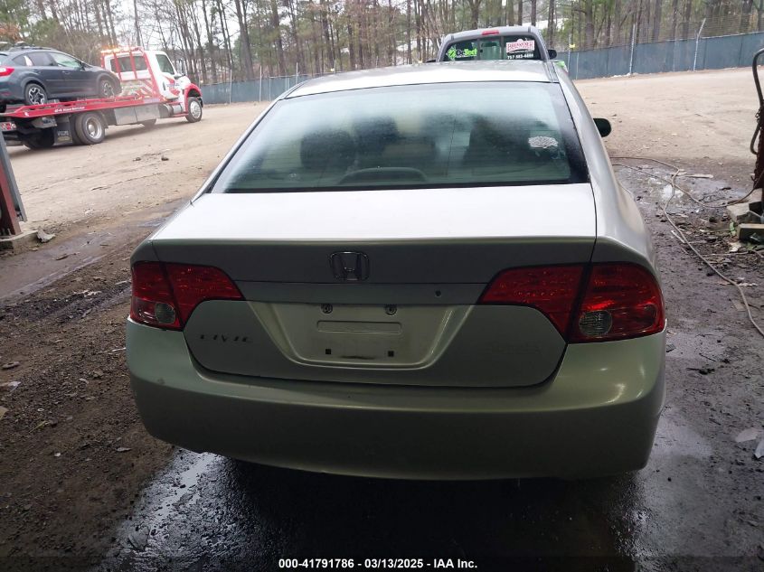 2007 Honda Civic Lx VIN: 1HGFA16517L119461 Lot: 41791786