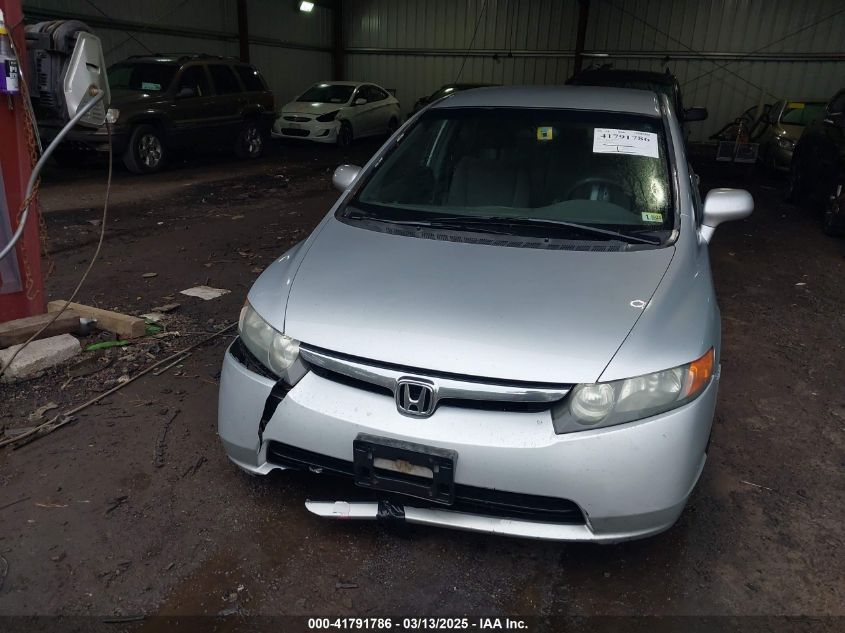 2007 Honda Civic Lx VIN: 1HGFA16517L119461 Lot: 41791786