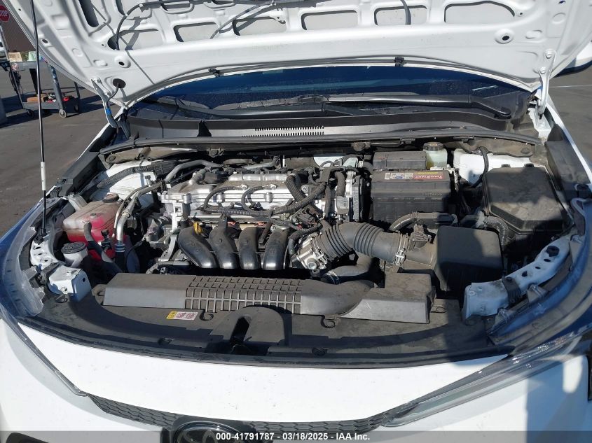 2022 Toyota Corolla Le VIN: JTDEPMAE7N3020075 Lot: 41791787