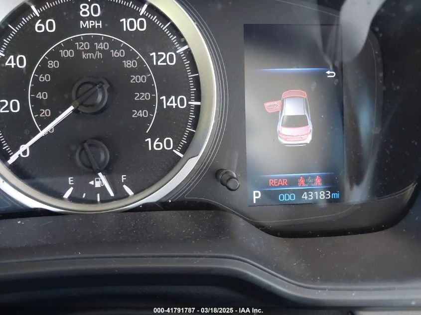 2022 Toyota Corolla Le VIN: JTDEPMAE7N3020075 Lot: 41791787