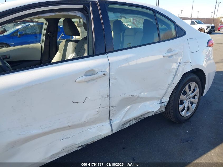 2022 Toyota Corolla Le VIN: JTDEPMAE7N3020075 Lot: 41791787