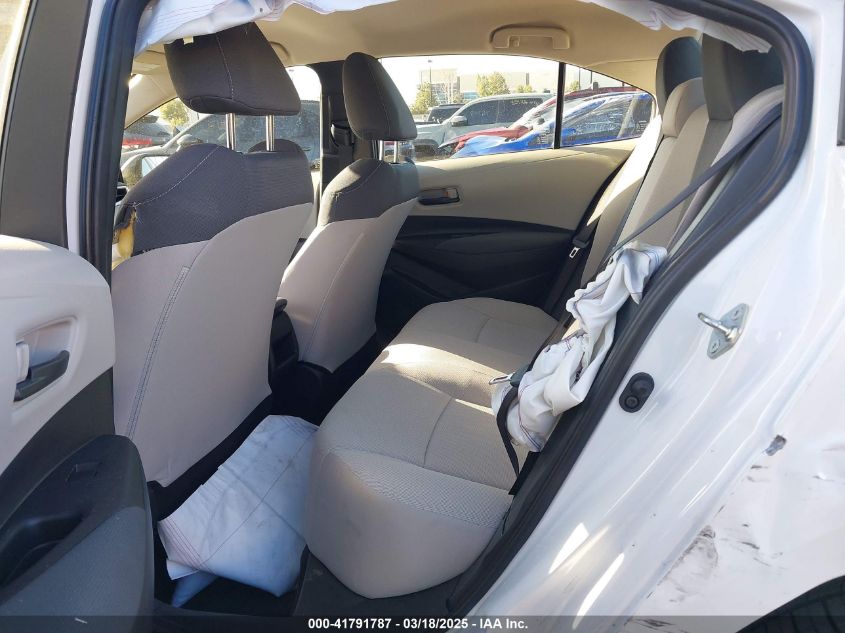 2022 Toyota Corolla Le VIN: JTDEPMAE7N3020075 Lot: 41791787