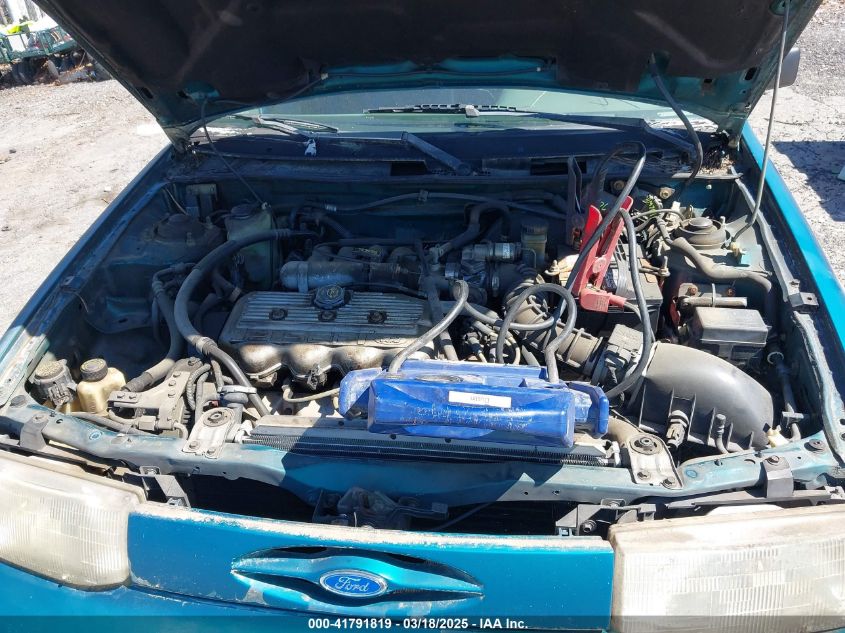 1993 Ford Escort Lx VIN: 1FAPP15J9PW309836 Lot: 41791819