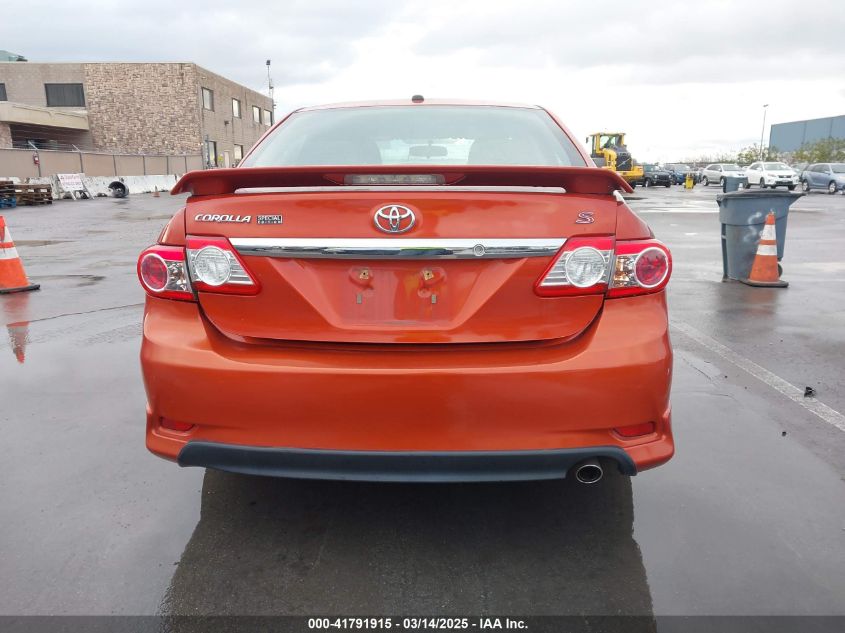 2013 Toyota Corolla S Special Edition VIN: 2T1BU4EE5DC082957 Lot: 41791915