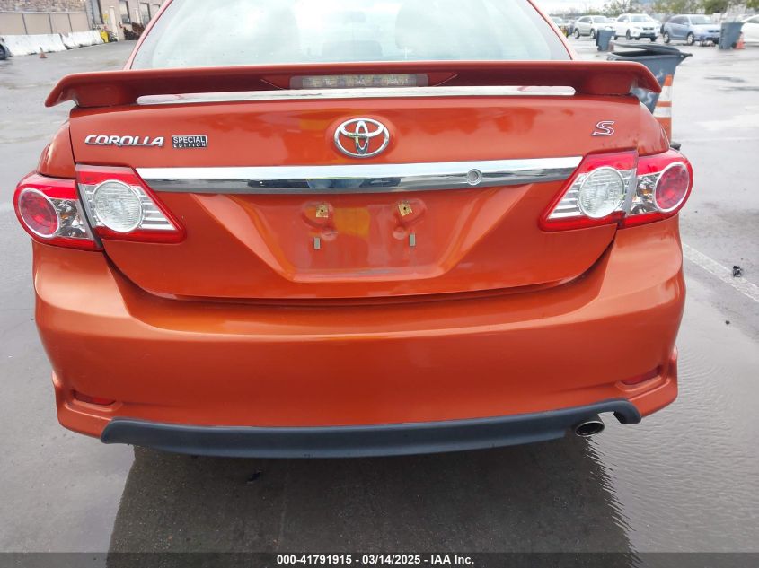 2013 Toyota Corolla S Special Edition VIN: 2T1BU4EE5DC082957 Lot: 41791915