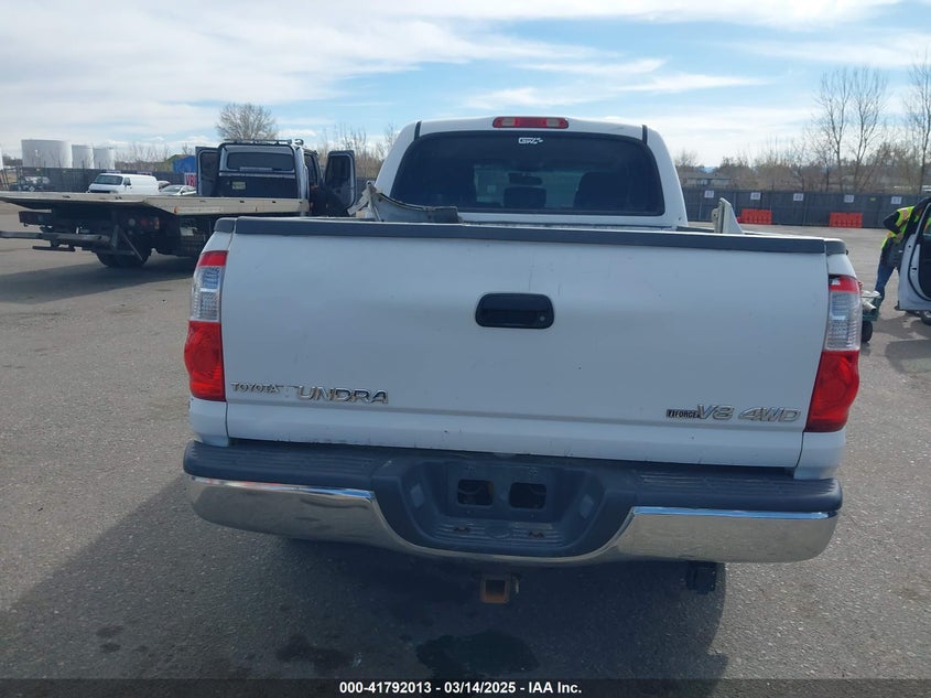 2006 TOYOTA TUNDRA VIN: 5TBDT44106S537484