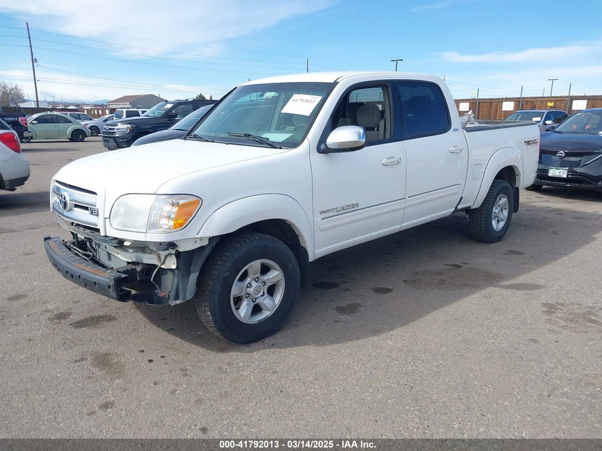 2006 TOYOTA TUNDRA VIN: 5TBDT44106S537484