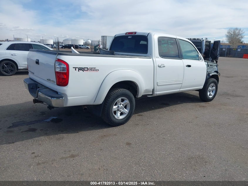 2006 TOYOTA TUNDRA VIN: 5TBDT44106S537484