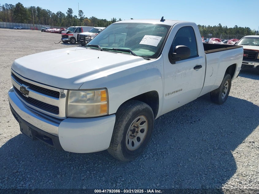 2007 CHEVROLET SILVERADO 1500 VIN: 1GCEC14027Z557284