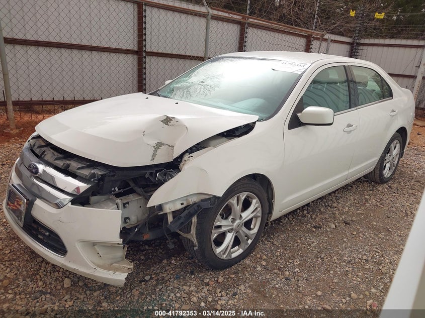 2012 FORD FUSION VIN: 3FAHP0HA3CR285217