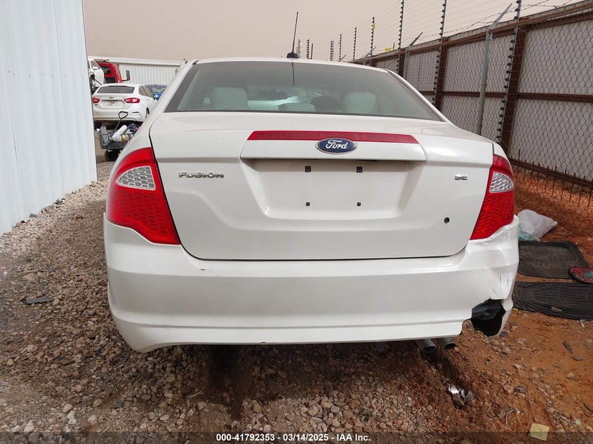 2012 FORD FUSION VIN: 3FAHP0HA3CR285217