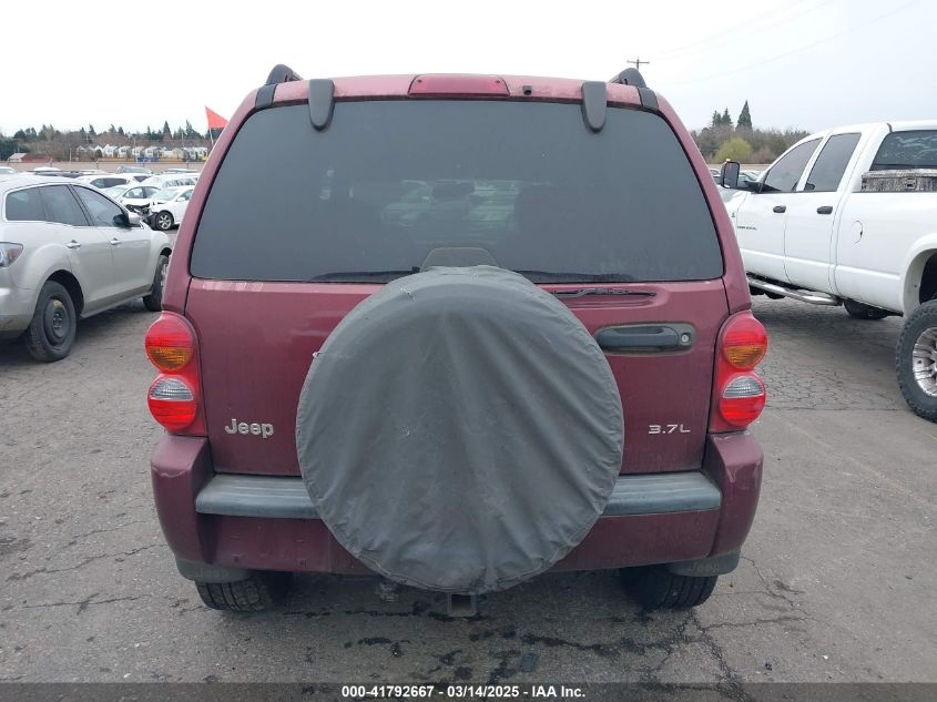 2002 Jeep Liberty Limited Edition VIN: 1J4GL58K42W143052 Lot: 41792667