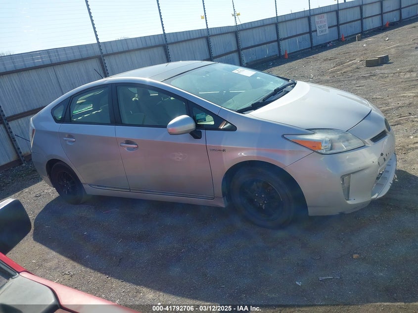 2012 TOYOTA PRIUS VIN: JTDKN3DU6C1540752