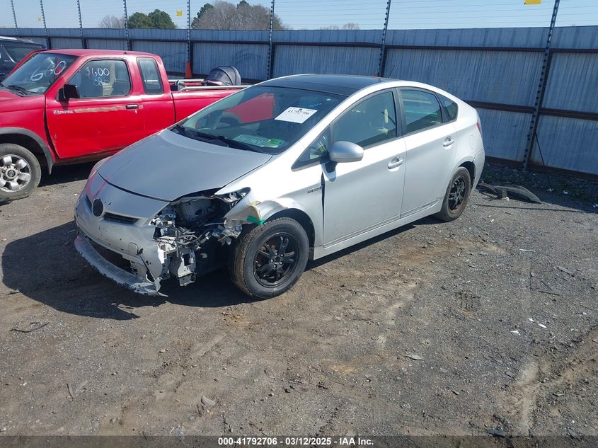 2012 TOYOTA PRIUS VIN: JTDKN3DU6C1540752