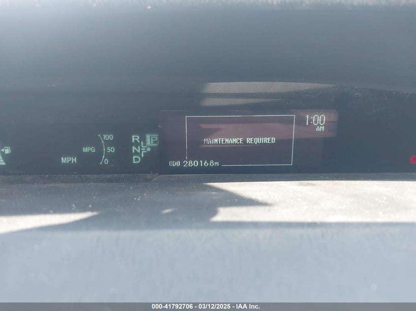 2012 TOYOTA PRIUS VIN: JTDKN3DU6C1540752